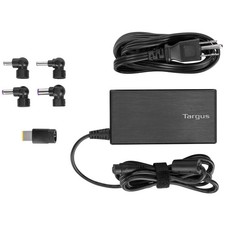 90W AC Semi-Slim Universal Laptop Charger with 5 Interchangeable Power Ti picture