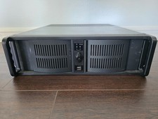 iStarUSA D-Storm D-300 3U Black Alum/Steel Rackmount Computer Chassis D300 #1 picture