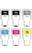 766  Ink Cartridges DesignJet, Matte Black, Grey, Photo Black,  XL3600 - 6 PACK picture