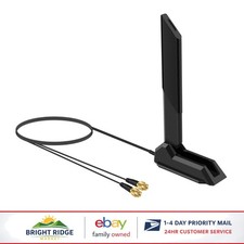 External Tri-Band WiFi 6 Antenna for Gaming Motherboards with RP-SMA Connector picture