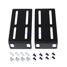 1 Pair Universal Adjustable Rack Mount Ears For 19