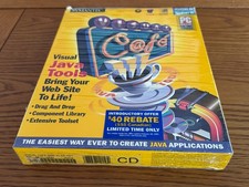 RARE Visual Cafe v1 Professional Java Development CD for Windows 95, NT (c) 1996 picture