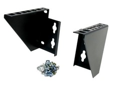 2U 19-Inch Steel Wall Mountable Simple Vertical Rack and Server Rack 604835 picture