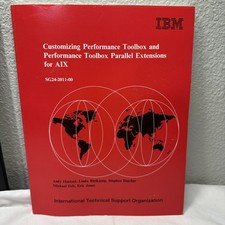 IBM Customizing Performance Toolbox Parallel Extensions For AIX Manual 1997 picture