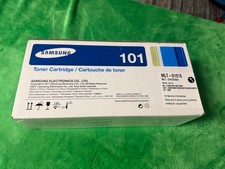Genuine Samsung 101 BLACK Toner OEM Printer Cartridge Factory Sealed MLT-D101S picture