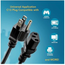 Bulk 10ft Power Cords 10-Pack - IT Departments, Data Centers picture