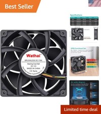 Versatile 120mm High-Pressure Cooling Fan - Adjustable PWM Control & 230 CFM picture