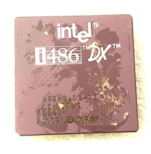 RARE VINTAGE WORKING PULL INTEL i486 DX A80486DX-33 CPU RM2-CMP47A-6 picture