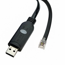 SHRJ12B USB To RJ12 RJ11 6P4C RS232 Serial Data Cable Converter Cord Adapter picture