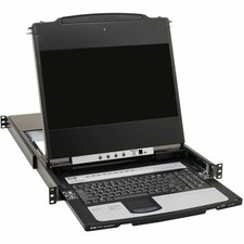 Tripp Lite by Eaton 8-Port NetDirector DisplayPort KVM Switch Console with 17 picture