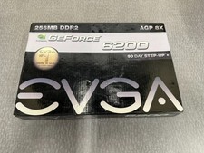 EVGA Nvidia GeForce 6200 AGP Graphics Card w/ 256MB DDR2 RAM - OPEN BOX picture