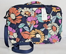 VERA BRADLEY Ultralight Laptop Workstation Crossbody Carrier Case Santa Fe Sun picture