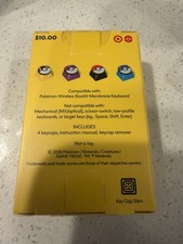 Pokemon x Target Pokeball Keycaps Keyboard Key Caps 4pc Limited Edition Drop picture