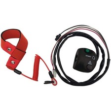 Yamaha Handlebar Start Stop Kill Switch Box Assembly with Safety Lanyard picture
