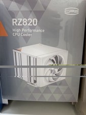 PCCOOLER RZ820 WH 8 Heatpipe Dual Tower CPU Cooler 165mm 290W TDP for Intel AMD picture