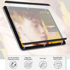 Removable Magnetic Matte Like Paper Film Screen Protector For Apple iPad Series picture