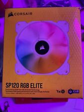 NEW CORSAIR iCUE SP120 RGB Elite Performance 120mm White PWM Single Fan picture