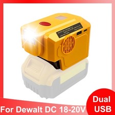 For Dewalt Battery Power Inverter DC 18-20V to AC 110/220V Dual USB Power Supply picture