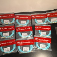 LC-LC UPC Fiber Optic Patch Cable 10M Lot Of 10 picture