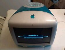 Apple iMac G3 Teal Blue All-In-One Retro Computer  Starts Up , Running Programs picture
