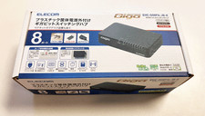 Elecom Switching Hub 1000Base-T Gigabit-capable 8-port AC Power EHC-G08PA-JB-K picture