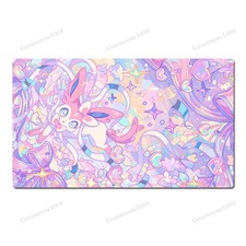 Sylveon Board Game Pokemon Table Playmat TCG CCG Mat Gaming Pad Mousepad & Bag picture