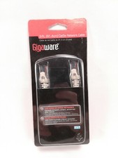GIGAWARE 3-FT.(91.4cm) CAT5e NETWORK CABLE NEW picture