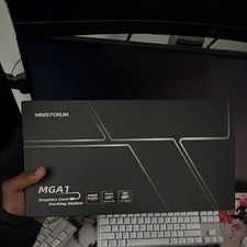 MINISFORUM MGA1 Graphics Card eGPU Docking Station, HDMI/DP, USB-C/USB 3.0 picture
