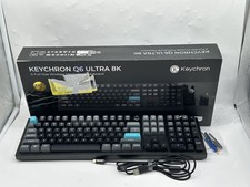Keychron Q6 Ultra 8K Swappable RGB Backlight Banana Switch Knob Version - Black picture