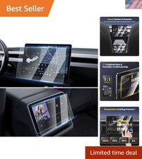 Upgrade] 2 Pack Screen Protector for Tesla Model Y Juniper 2025 Not for / Per... picture