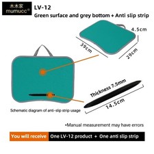 MUMUCC Portable Lap Desk with Cushion & Mouse Pad, Wooden Laptop Tray Table picture