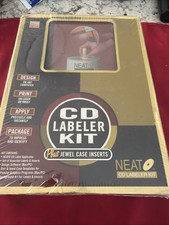 Vintage NEAT NEATO CD Labeler Kit Software Mac/PC & Case Inserts NEW SEALED picture