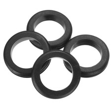 4Pcs, 35x40mm Rubber Grommets, Firewall Grommet Automotive for Wiring, Black picture