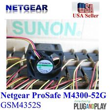1x New Quiet Replacement fan for Netgear ProSafe M4300-52G (GSM4352S) picture