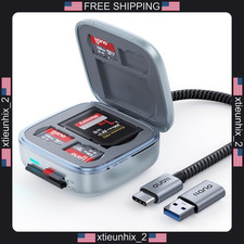USB C SD & Micro SD Card Reader 4.0 UHS-II High-Speed Portable Holder picture