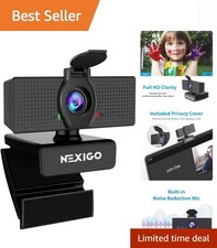 N60 1080P Webcam with USB Connectivity & Wide Compatibility for Multiple Devices picture