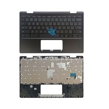 Top Cover For ASUS Chromebook 11 C204MA Palmrest Keyboard Bezel 13N1-86A0201 New picture
