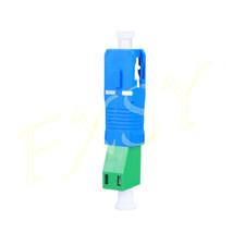 SC/UPC Male to LC/APC Female SM OS2 Hybrid Fiber Optic Converter Optical Adapter picture