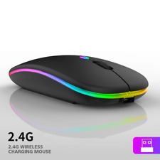 2.4Ghz Wireless Mouse Charging Mouse Gamer RGB Mouse for Phone PC Laptop 1600DPI picture