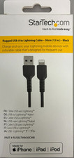 StarTech.com - RUSBLTMM30CMB - 30cm Durable USB A to Lightning Cable - Black picture