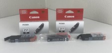 Canon Pixma Printer Ink  251BK Black And C251XL BK New picture