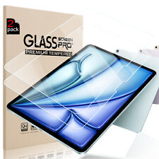 2PCS Tempered GLASS Screen Protector For iPad Pro 2024/Air 6 2024 picture