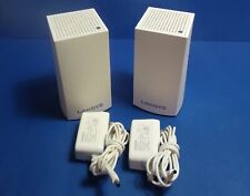 Set Of 2 Linksys VLP01 Velop Dual Band Mesh Router WiFi System W Cords picture
