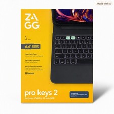 ZAGG Pro Keys 2 Wireless Keyboard Case for iPad Pro 11 M4 M5 picture