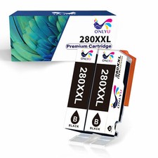 2x PGI-280 XXL Black ink Cartridges  for Canon PIXMA TS8120  TS6120 TS6220 TR852 picture