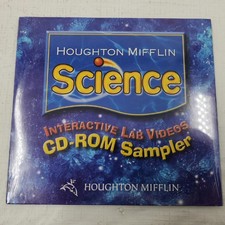 New Sealed - Houghton Mifflin Science Interactive Lab Videos CD-ROM Sampler picture