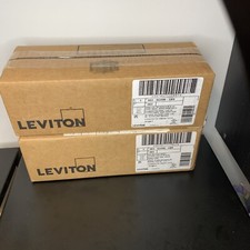 Two Leviton 5G596-U89 GigaMax 5E Universal 12-Port Patch Block, Cat 5E Brand New picture