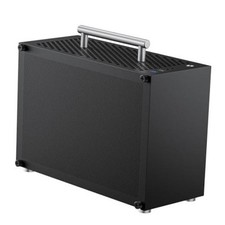 Mini ITX PC Case, Small Form Factor Computer Case - Metalfish T60 Black picture