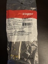 Legrand Clarity Shielded High Density Jack (HDJS) CAT6A, T568A/B HDJS6A picture