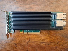 Silicom PE210G2I40IC-T-LP Dual Port 10GbE RJ45 10GBase-T PCIe Intel X540 NIC picture